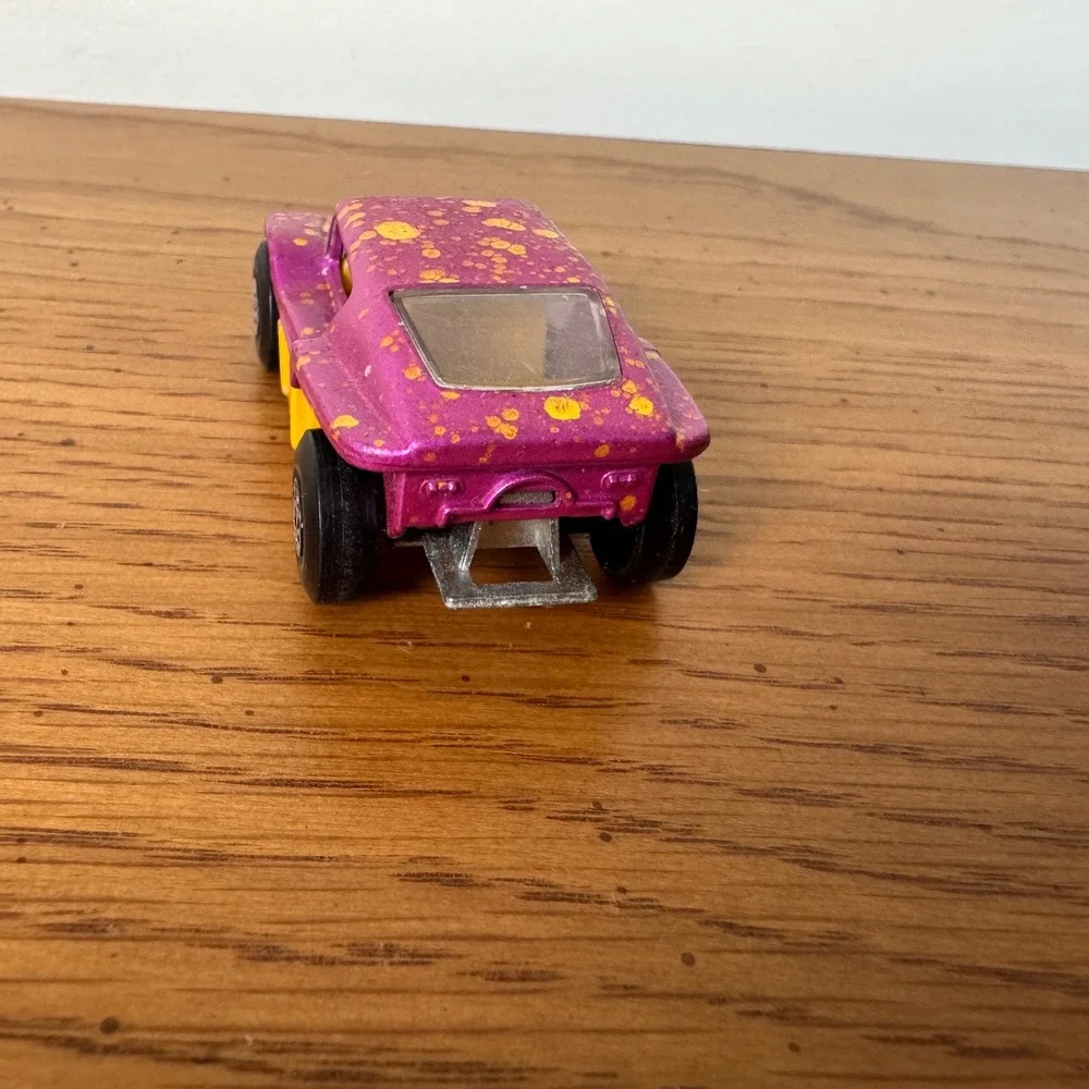 Matchbox‎ Superfast No 30 Beach Buggy 1970 Lesney Made in England Pink Yellow